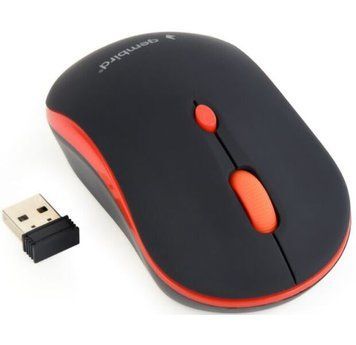 Миша Gembird MUSW-4B-03-R Black/Red 135067 фото