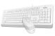 Комплект (клавіатура + миша) A4Tech F1010 White USB 87396 фото 5