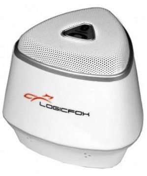 Портативна колонка LogicFox Bluetooth V3.0 LF-BT100 white 29983 фото