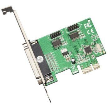 Плата розширення Frime PCI-E x1 to RS232 + LPT WCH382L(ECF-PCIEto1S1PWCH382.LP) 38739 фото