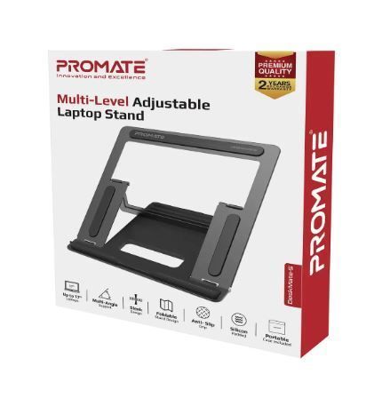 Підставка для ноутбука Promate DeskMate-5 Silver (deskmate-5.silver) 148873 фото