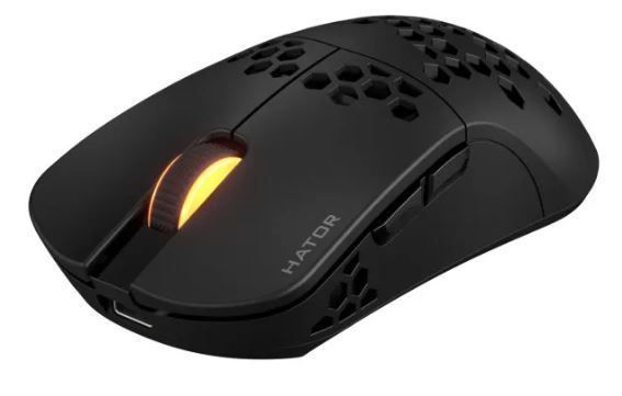 Миша ігрова Hator HTM-650 Stellar Wireless Black 55876 фото