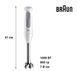 Блендер Braun MultiQuick 5 MQ50001M 53045 фото 8