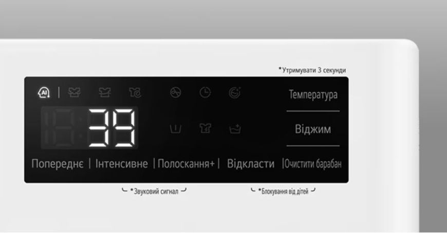 Пральна машина LG F2Y5PS0W 163468 фото