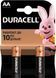 Батарейки Duracell AA MN1500 Basic 2 шт 10815 фото 1