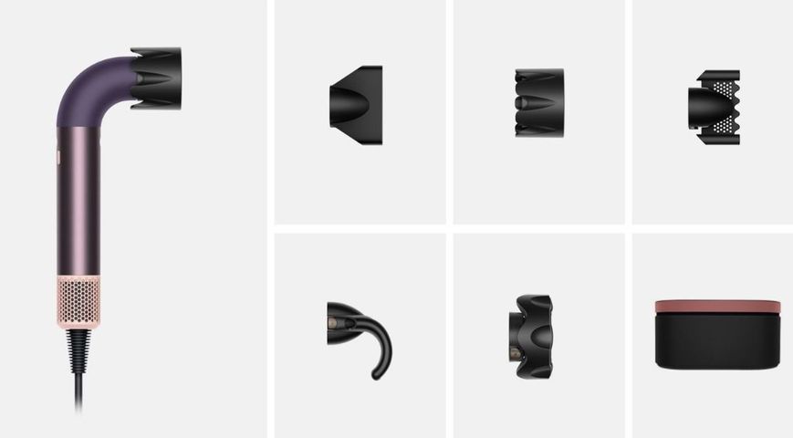 Фен Dyson HD17 Supersonic R Jasper/Plum (122781-01) STH0040463 фото
