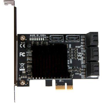 Плата розширення Frime (ECF-PCIEto8SATAIII001) PCI-E-8хSATAIII, 88SE9215 29989 фото