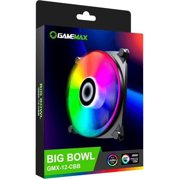 Кулер GameMax GMX-12-CBB підсвічування 136017 фото