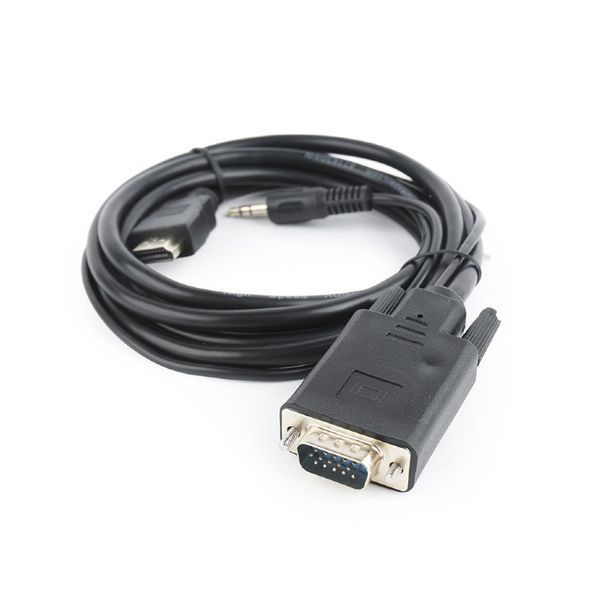 Адаптер Cablexpert HDMI to VGA and audio 1.8 м (A-HDMI-VGA-03-6) 78016 фото