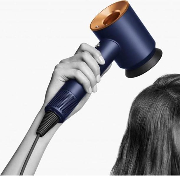 Фен Dyson HD07 Supersonic Straight+Wavy Prussian Blue/Rich Copper (113277-01) STH0040960 фото