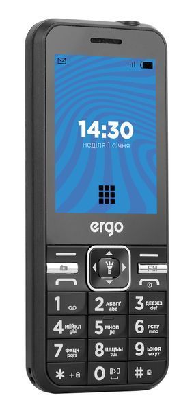 Мобільний телефон Ergo E281 Dual Sim Black 42034 фото