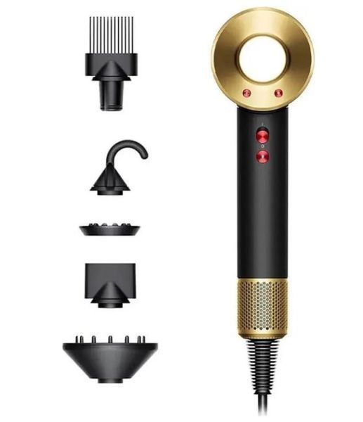 Фен Dyson HD07 Supersonic Onyx Black/Gold (534017-01) STH0029853 фото