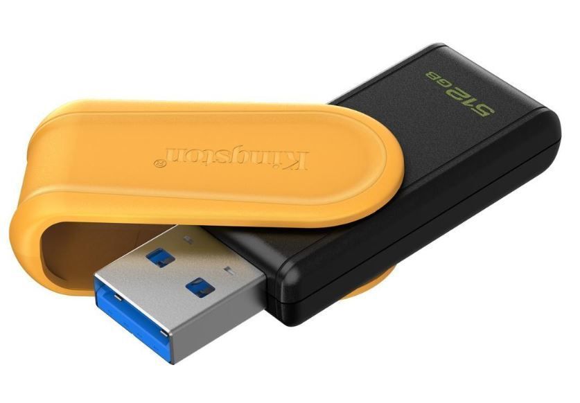 Флешка Kingston DataTraveler Exodia S 512GB USB 3.2 Gen 1 Black/Yellow (DTXS/512GB) 55015 фото