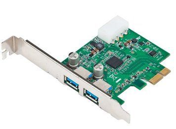 Карта розширення Gembird PCI-Express на 2 USB 3.0 порти (UPC-30-2P) 38761 фото