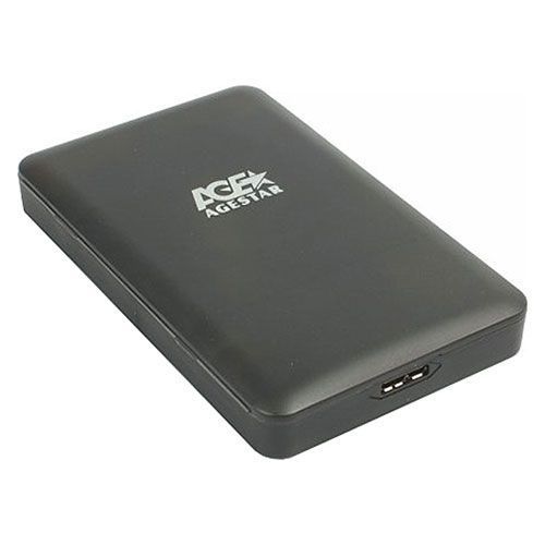 Зовнішня кишеня Agestar HDD 2.5" USB 3.0 (3UBCP3 black) 54793 фото