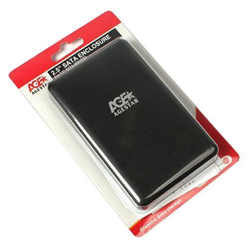 Зовнішня кишеня Agestar HDD 2.5" USB 3.0 (3UBCP3 black) 54793 фото