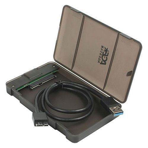 Зовнішня кишеня Agestar HDD 2.5" USB 3.0 (3UBCP3 black) 54793 фото