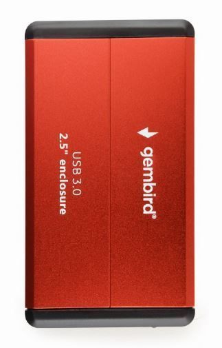 Зовнішня кишеня Gembird для HDD 2.5" USB 3.0 (EE2-U3S-2-R) 46148 фото