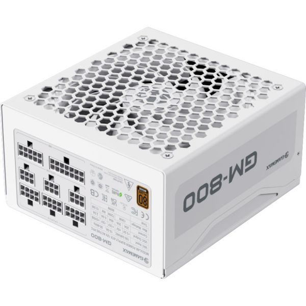 Блок живлення Gamemax 800W (GM-800 Modular white) 39529 фото