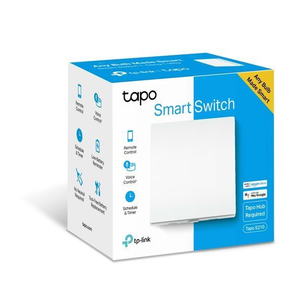 Розумний вимикач світла TP-Link Tapo S210 145537 фото