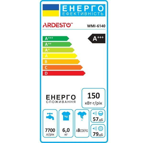 Пральна машина Ardesto WMI-6140 136117 фото