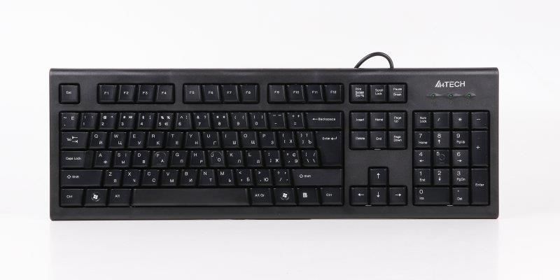 Комплект (клавіатура + миша) A4Tech KRS-8572 Black USB 81022 фото