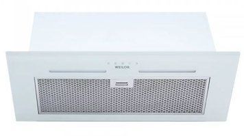 Витяжка вбудована Weilor PBS 72650 GLASS WH 1250 LED Strip УТ000001099 фото