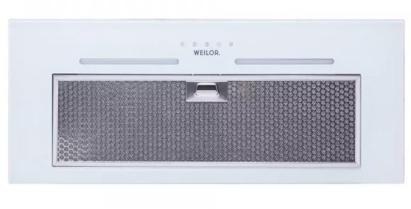 Витяжка вбудована Weilor PBS 72650 GLASS WH 1250 LED Strip УТ000001099 фото
