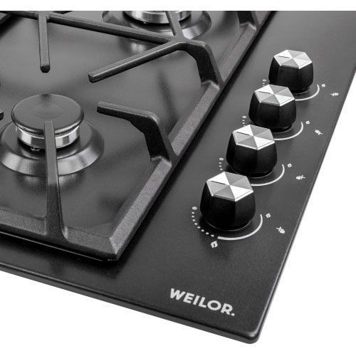 Варильна поверхня газова Weilor GM W 634 BL УТ000002246 фото
