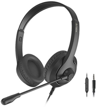 Навушники A4-Tech Fstyler FH100i Stone Black 133177 фото