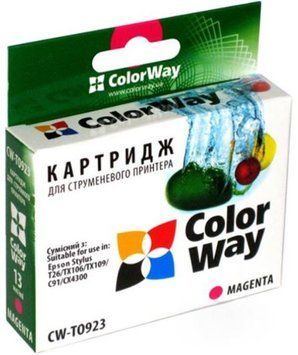 Картридж ColorWay Epson C91/CX4300 Magenta T0923 (CW-T0923) 37950 фото