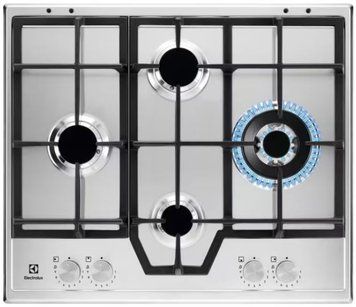 Варильна поверхня газова Electrolux KGS64562SX 949641010 фото
