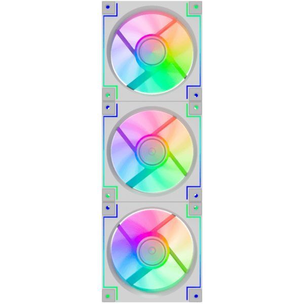 Набір вентиляторів GameMax RD300 WH ARGB Fan 3in1 Kit 38809 фото