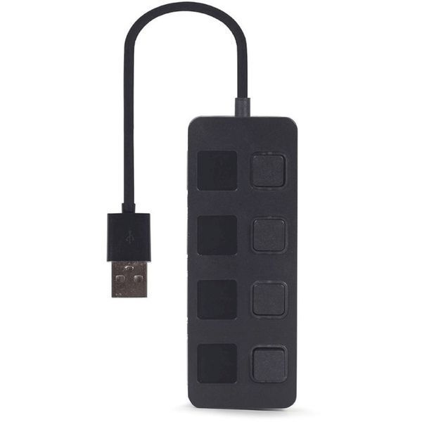 USB-хаб Gembird 4 Port з вимикачами UHB-U2P4-05 132061 фото