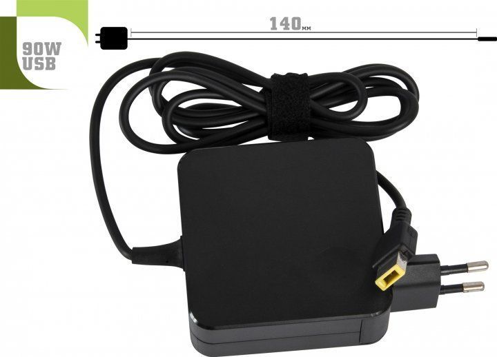 Блок живлення 1StCharger для ноутбука Lenovo 20V 90W 4.5A USB Wall Mount (WM1ST20V90WUSB) 8899 фото