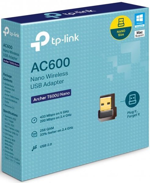Wi-Fi-адаптер TP-Link Archer T600U Nano 100868 фото