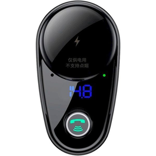 FM-трансмітер Baseus FM Launcher Locomotive 3.4 A 2 USB (CCHC000001) 54732 фото