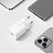 Зарядний пристрій Baseus Super Super Silicone PD Charger 20W (1Type-C) White (CCSUP-B02) 45441 фото 7