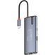 USB-хаб ColorWay USB-C - 3xUSB-A 3.0 HDMI 4K RJ-45 USB-C PD 100W Dark Grey (CW-HUB02) 149118 фото 8