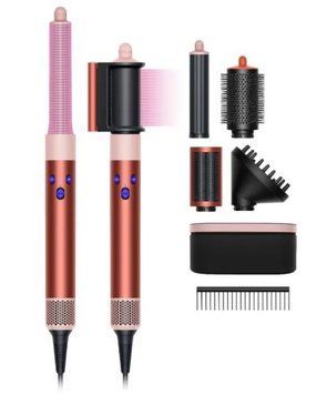 Мультистайлер Dyson Airwrap Long Volumise Strawberry bronze/Blush pink (581840-01) (Global) STH0028094 фото