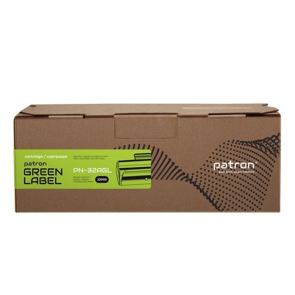 Драм-картридж Patron Green Label сумісний аналог HP 32A (CF232A) Black (PN-32AGL) 36998 фото