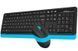 Комплект (клавіатура + миша) A4Tech FG1010 Black/Blue USB 87397 фото 7