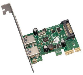 Плата розширення Frime PCI-E to USB3.0 (2 порти) NEC720202 (ECF-PCIEtoUSB004.LP) 141089 фото