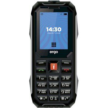 Мобільний телефон Ergo E182 Black 43580 фото