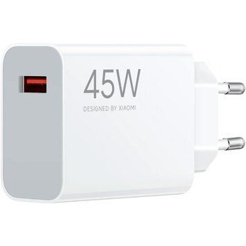 Зарядний пристрій Xiaomi Turbo Charg 45W White BHR07SLEU 54331 фото
