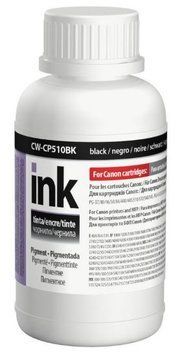 Чорнило ColorWay Canon PGI-5/520/PG-40/37 BlackPigm. 200мл (CW-CP510BK02) 33820 фото