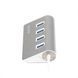 USB-хаб Maxxter HU3A-4P-01 108386 фото 3