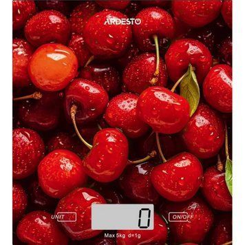 Ваги кухонні Ardesto SCK-893CHERRY 52370 фото