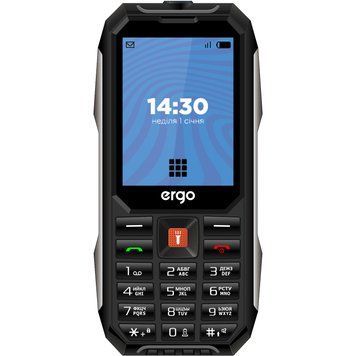Мобільний телефон Ergo E283 Black 43582 фото