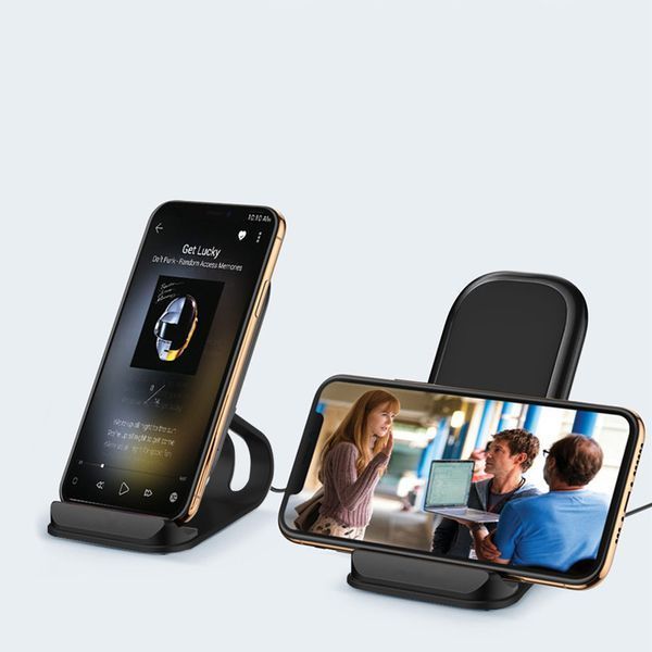 Бездротовий зарядний пристрій ColorWay Wireless Stand 15W Black (підставка для телефону) 111568 фото